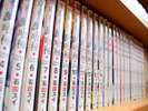 ◆ドーミー文庫◆9F湯上り処に話題のマンガなど多彩なラインナップでご用意しております!