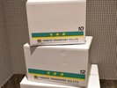 ◆宅急便箱 フロントにて販売しております。