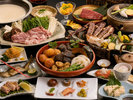 主こだわりの厳選食材を使ったお料理(創作会席一例)