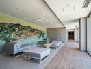 【湯上りラウンジ】<6F>入浴後の休憩でご利用いただけます。館内着のまま、ゆったりとお過ごしください