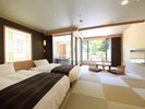 【温泉露天風呂付 粋彩〜SUISAI〜】和洋室42平米以上 客室一例