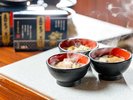 ■<朝食ビュッフェ>朝ラーメン※一例です。仕入れ状況等により変更になる場合がございます