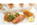 【朝食】日替わりメインプレートA (ハンバーグステーキ、鰤フライなど)2026年10月〜