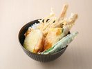 自分で乗せて作れる天麩羅丼