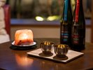 日本酒ラウンジは、各種限定酒を取り揃えております♪あなたに合った日本酒を探してみては?