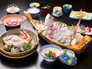 *【食事】宝楽焼き&舟盛りの極みコース