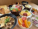 朝食盛り付け例A