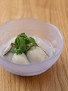 蒸し牡蠣と揖保乃糸