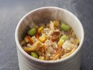 【季節/土地の恵み会席】夏(2026年6月〜8月)知多豚と玉蜀黍の炊き込みご飯※写真はイメージです。