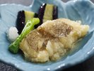 【季節の会席】夏(2026年6月〜8月)茄子と鰈の揚げ浸し※写真はイメージです