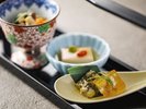 【土地の恵み会席】秋(9月〜11月)前菜一例 ※イメージ