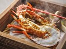 【特別会席】秋(9月〜11月)伊勢海老と木の子の蒸篭蒸し ※イメージ