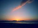 夕日