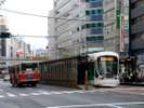 広島名物の路面電車の最寄駅は「銀山町」。徒歩7分程度です。
