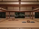 宿泊者限定で夜の大広間を開放しております