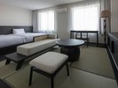 【和洋室〜鶴 TSURU/コンセプトツイン】静かに過ごしたい方にぴったりのお部屋です