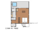 離れ二階棟1階 平面図