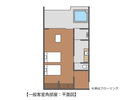 一般客室角部屋 平面図