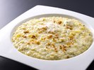 【ランチ】濃厚チーズリゾット(ゴルゴンゾーラ、グラナパダーノ、モッツァレラ、カッテージ)