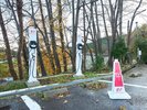 【EV充電】普通充電(200V・約6kW)×2台の設置があります(eMP/エネチェンジ連携)