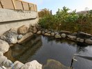 【露天風呂 女湯】とろとろの肌触りの美肌温泉です。