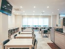 朝食会場