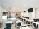 朝食会場