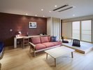 【別邸・紅葉】プレミアム和洋室67u 客室露天風呂付 内湯温泉付