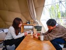 グランピングドーム室内