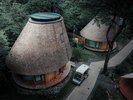 ヒュゲキャビン 空撮