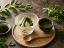 ・石榑茶のデザート・いなべ特産のお茶の香りで楽しむ、食後の余韻
