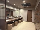 男性大浴場 脱衣所