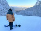 ����䍂���X�L�[�ꁙ�W��1830m�̖L�x�Ȏ��R��ŋɏ�̃p�E�_�[�X�m�[�I