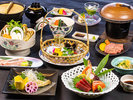 2026年5月6月《お献立の一例》長野特産「信州サーモン」をはじめ、旬の食材を活かした和洋折衷創作会席膳♪