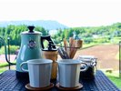 【ウェルカムドリンク】自分で挽くコーヒー