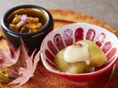 【季節の会席】秋(2026年9月〜11月)御箸染 大和路秋の二種盛