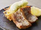 【季節の会席】秋(2026年9月〜11月)揚物 太刀魚変わり揚げ 他