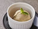 【季節の会席】秋(2026年9月〜11月)デザート ほうじ茶アイス