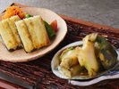 【特別会席】秋(2026年9月〜11月)強肴 鰻白焼き アワビバター醤油焼きアオサ餡