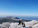 【霧島連山】冬には樹氷が見られることも