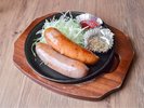 【夕食】ソーセージ盛り合わせ