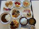 朝食バイキング