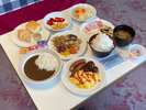 朝食バイキング