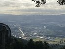 茶臼山から名張市内を望んで