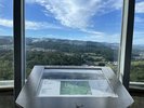 名張中央公園展望台ビューナから名張市内を望む