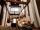 火袋の高さは5m。おくどさんも以前使われていたものを残しました。