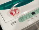 全室洗濯機(洗剤有り)を完備しております。