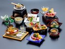 春の彩りを感じる会席コース(一例)