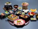 夏の涼風を感じる会席コース(一例)
