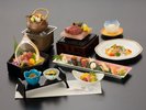 秋の実りを感じる会席コース(一例)